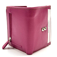 Liora Minimalist RFID Leather Mini Trifold Wallet