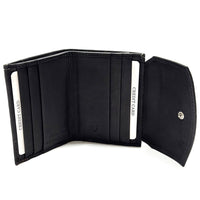 Liora Minimalist RFID Leather Mini Trifold Wallet