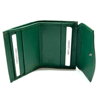 Liora Minimalist RFID Leather Mini Trifold Wallet