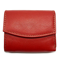 Liora Minimalist RFID Leather Mini Trifold Wallet