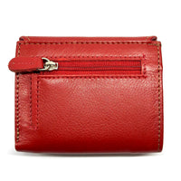 Liora Minimalist RFID Leather Mini Trifold Wallet