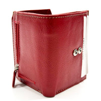 Liora Minimalist RFID Leather Mini Trifold Wallet