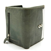 Liora Minimalist RFID Leather Mini Trifold Wallet