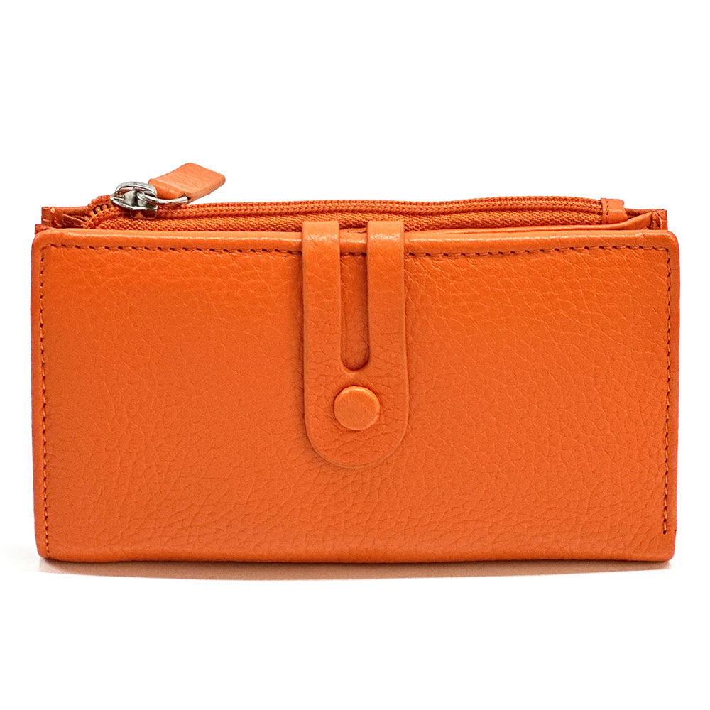 Mirello Cow Leather Zip Wallet