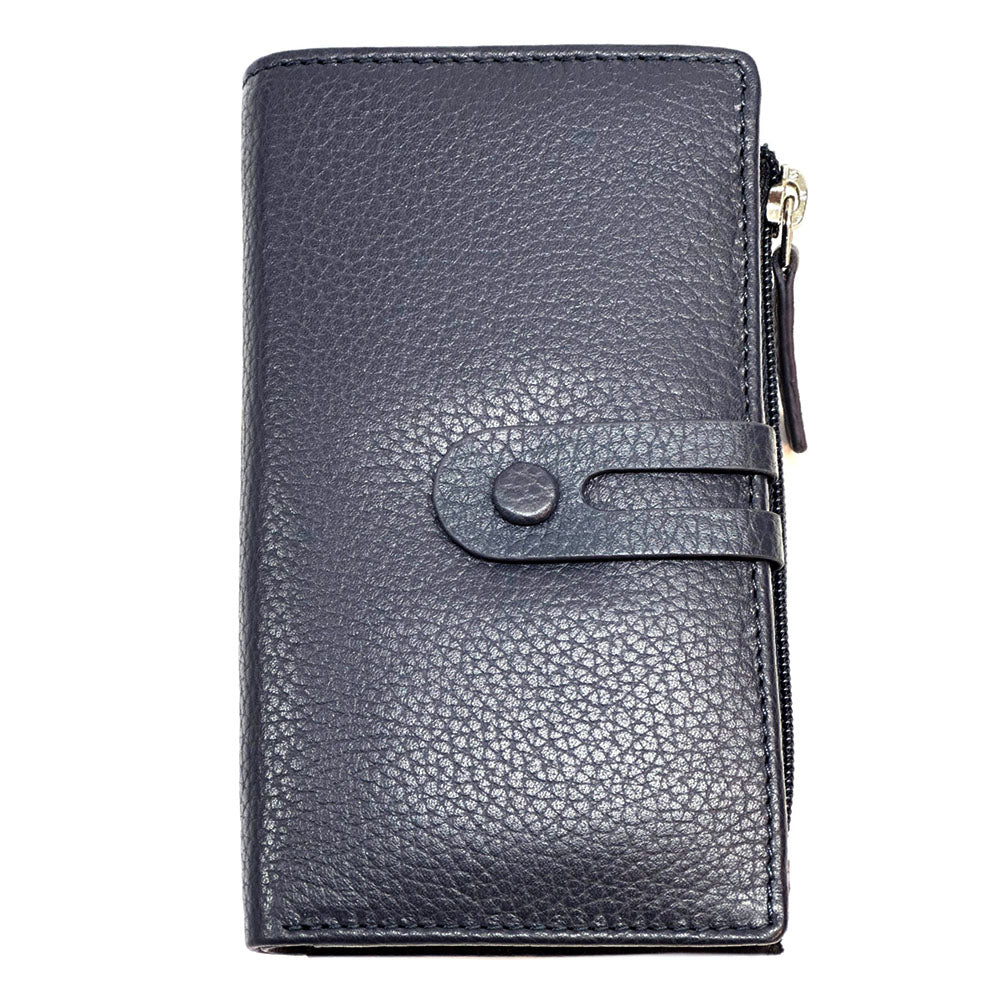Mirello Cow Leather Zip Wallet