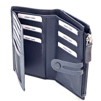 Mirello Cow Leather Zip Wallet