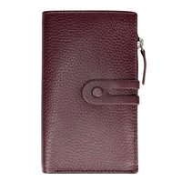 Mirello Cow Leather Zip Wallet