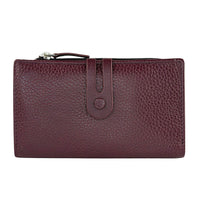 Mirello Cow Leather Zip Wallet