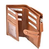 Mirello Cow Leather Zip Wallet