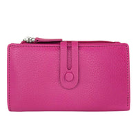 Mirello Cow Leather Zip Wallet