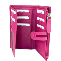 Mirello Cow Leather Zip Wallet