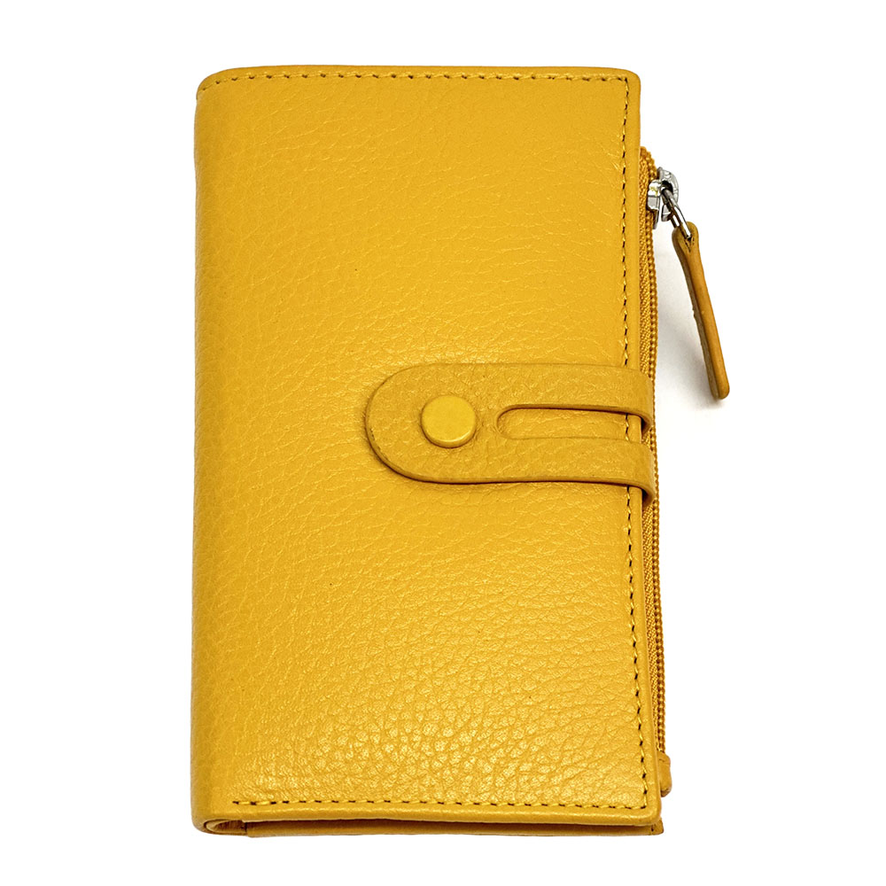 Mirello Cow Leather Zip Wallet