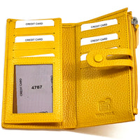 Mirello Cow Leather Zip Wallet