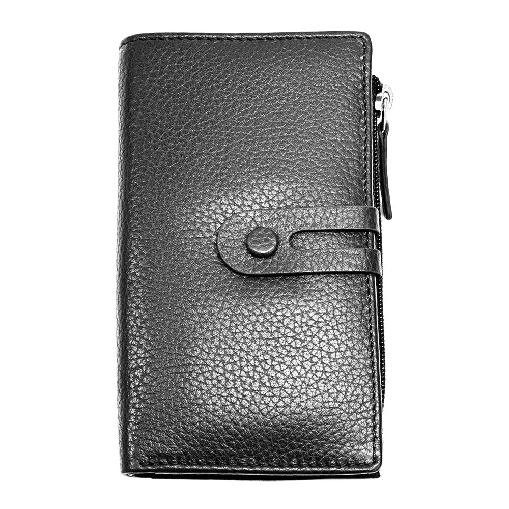 Mirello Cow Leather Zip Wallet