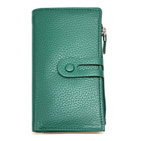 Mirello Cow Leather Zip Wallet