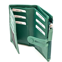 Mirello Cow Leather Zip Wallet