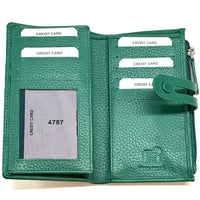 Mirello Cow Leather Zip Wallet
