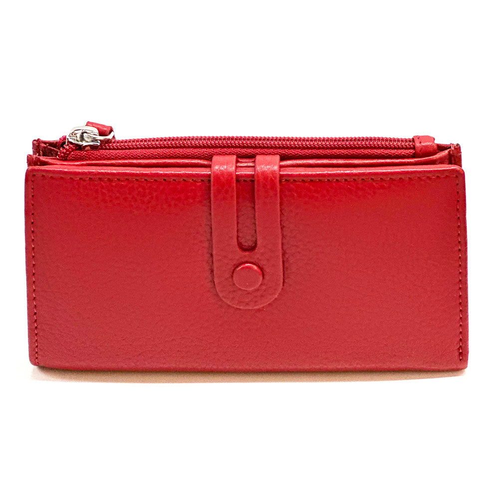 Mirello Cow Leather Zip Wallet