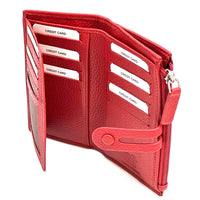 Mirello Cow Leather Zip Wallet