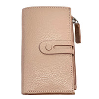 Mirello Cow Leather Zip Wallet
