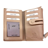 Mirello Cow Leather Zip Wallet