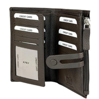 Mirello Cow Leather Zip Wallet