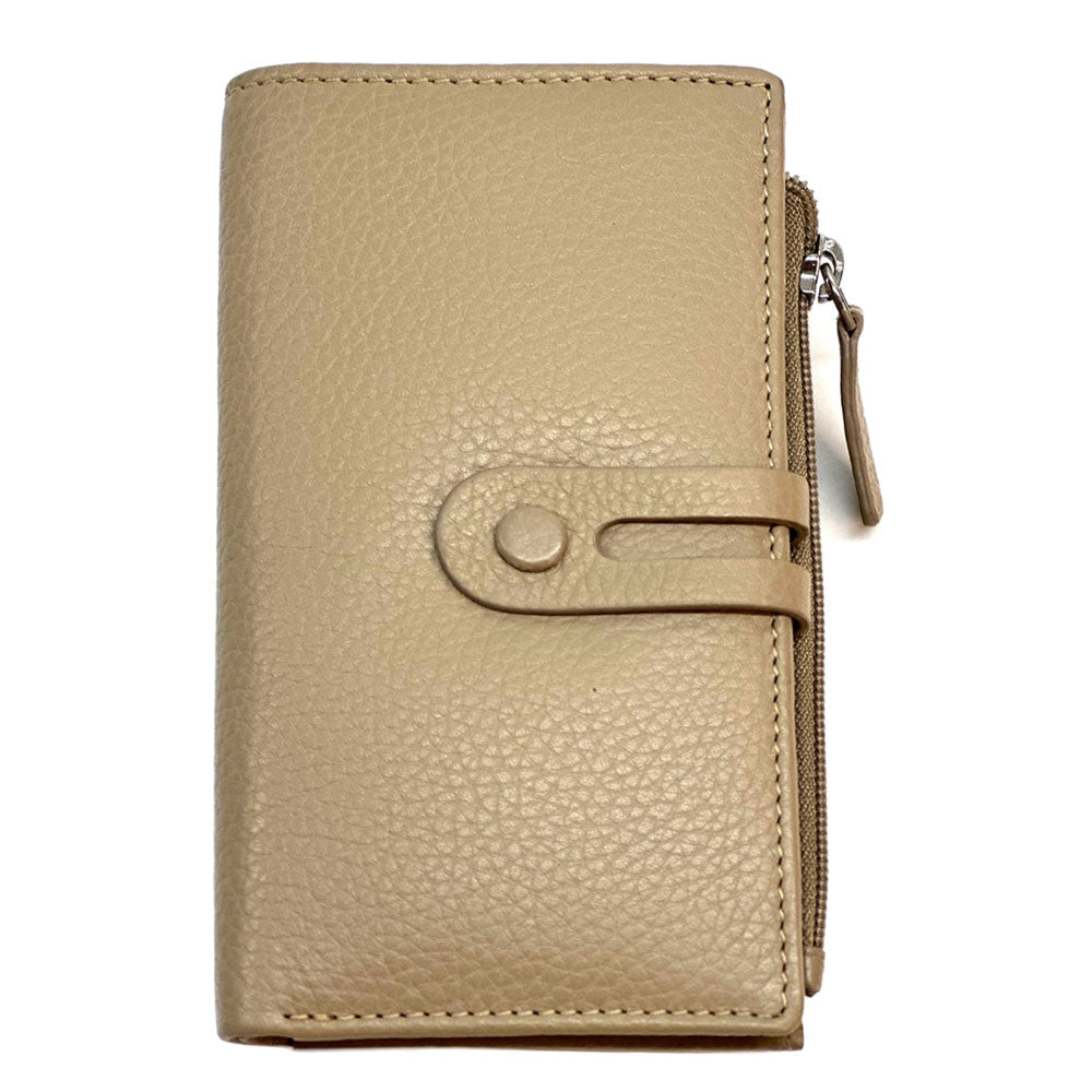 Mirello Cow Leather Zip Wallet