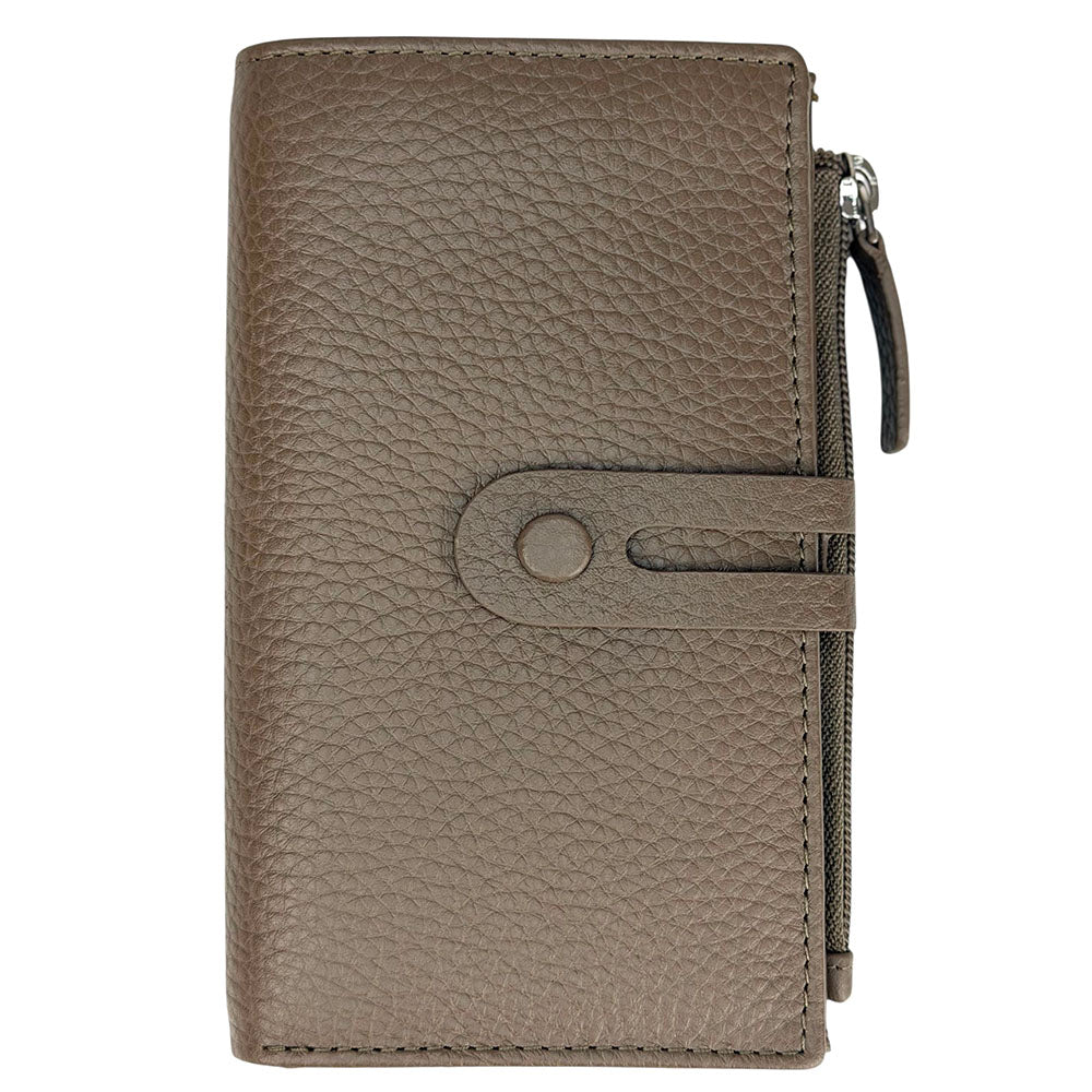 Mirello Cow Leather Zip Wallet