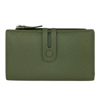 Mirello Cow Leather Zip Wallet