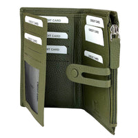 Mirello Cow Leather Zip Wallet