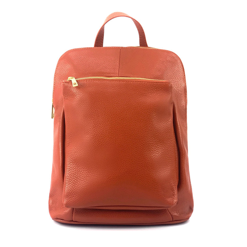 Ghita Italian Leather Backpack – Handmade Elegance with Spacious Practicality