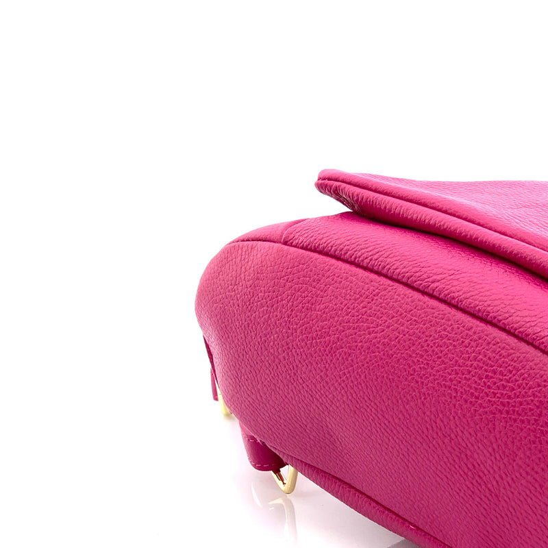 Ghita Italian Leather Backpack – Handmade Elegance with Spacious Practicality