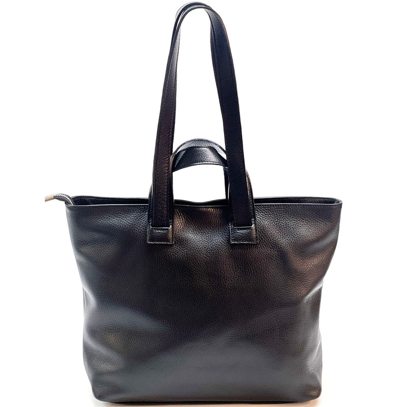 Milena Leather Tote Bag: Timeless Elegance