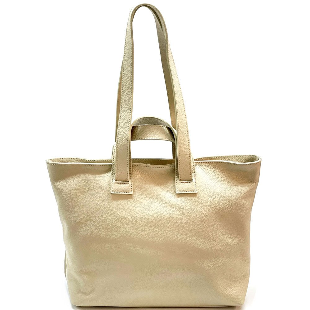 Milena Leather Tote Bag