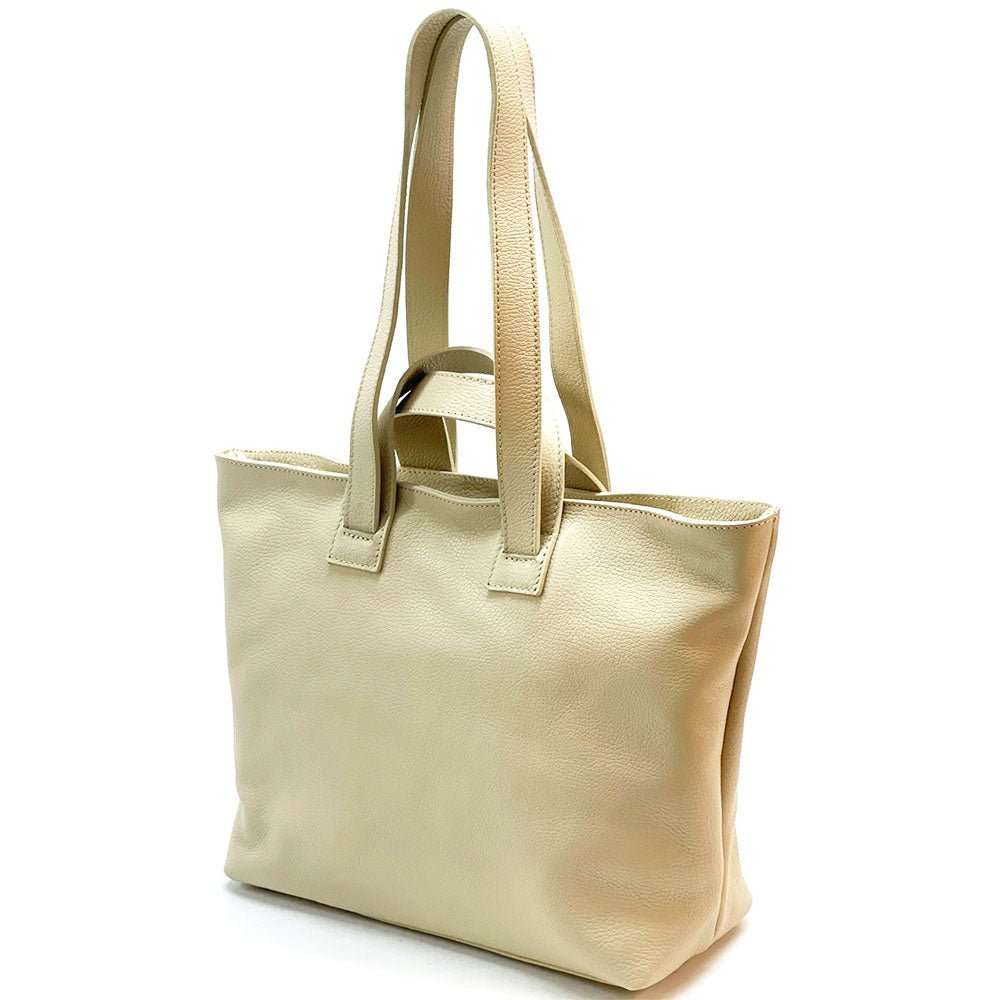 Milena Leather Tote Bag