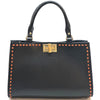 Clizia Leather Handbag: Versatile Elegance - Leather Italiano