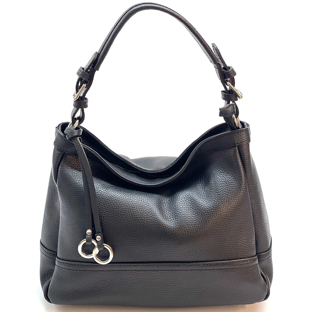 Elena Hobo Italian Leather Shoulder Bag – Soft Everyday Elegance for Women