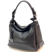 Elena Hobo Italian Leather Shoulder Bag – Soft Everyday Elegance for Women