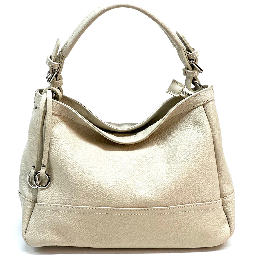 Elena Hobo Italian Leather Shoulder Bag – Soft Everyday Elegance for Women