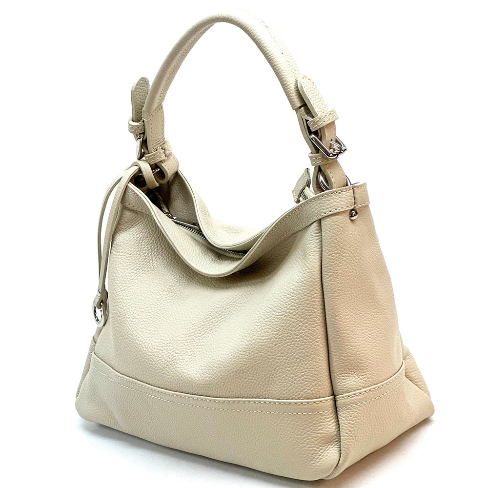 Elena Hobo Italian Leather Shoulder Bag – Soft Everyday Elegance for Women