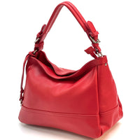 Elena Hobo Italian Leather Shoulder Bag – Soft Everyday Elegance for Women