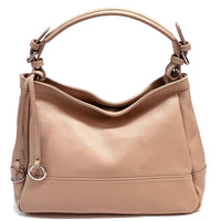 Elena Hobo Italian Leather Shoulder Bag – Soft Everyday Elegance for Women