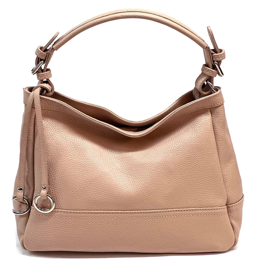 Elena Hobo Italian Leather Shoulder Bag – Soft Everyday Elegance for Women