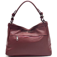 Elena Hobo Italian Leather Shoulder Bag – Soft Everyday Elegance for Women
