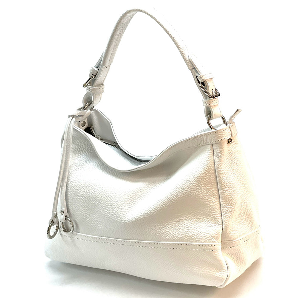 Elena Hobo Italian Leather Shoulder Bag – Soft Everyday Elegance for Women