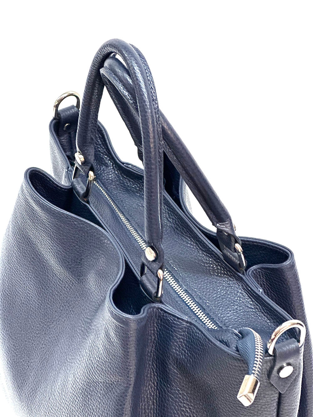 The Donata Leather Hobo Bag