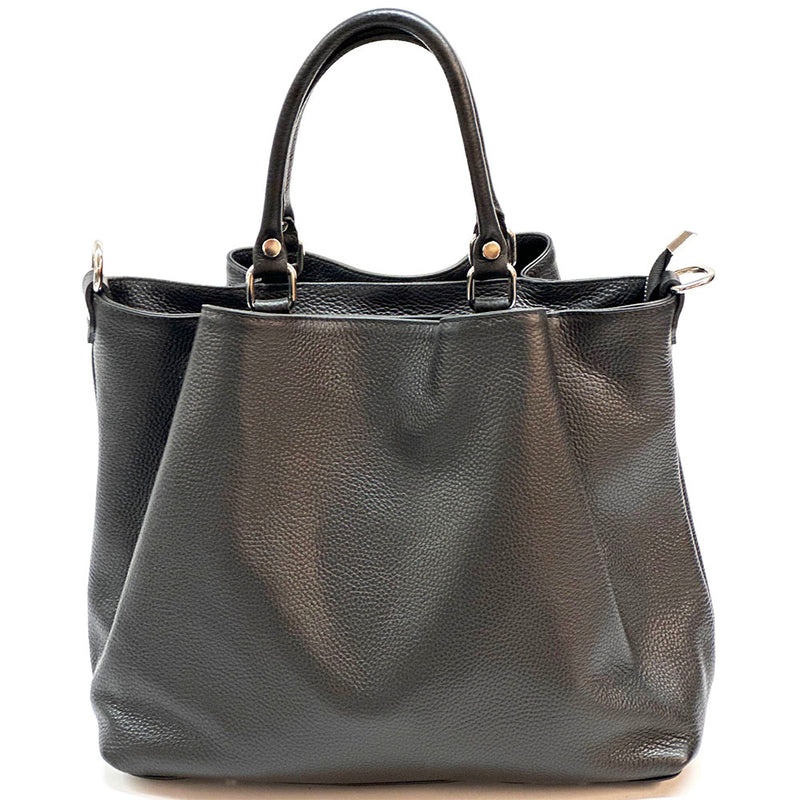 The Donata Leather Hobo Bag