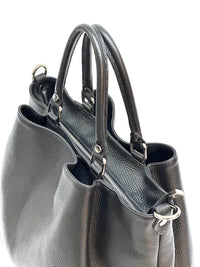 The Donata Leather Hobo Bag