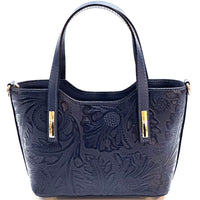 Emily Flora Cow Leather Handbag