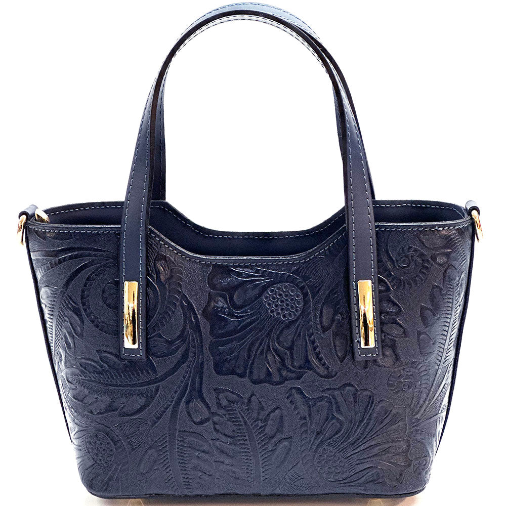 Emily Flora Cow Leather Handbag